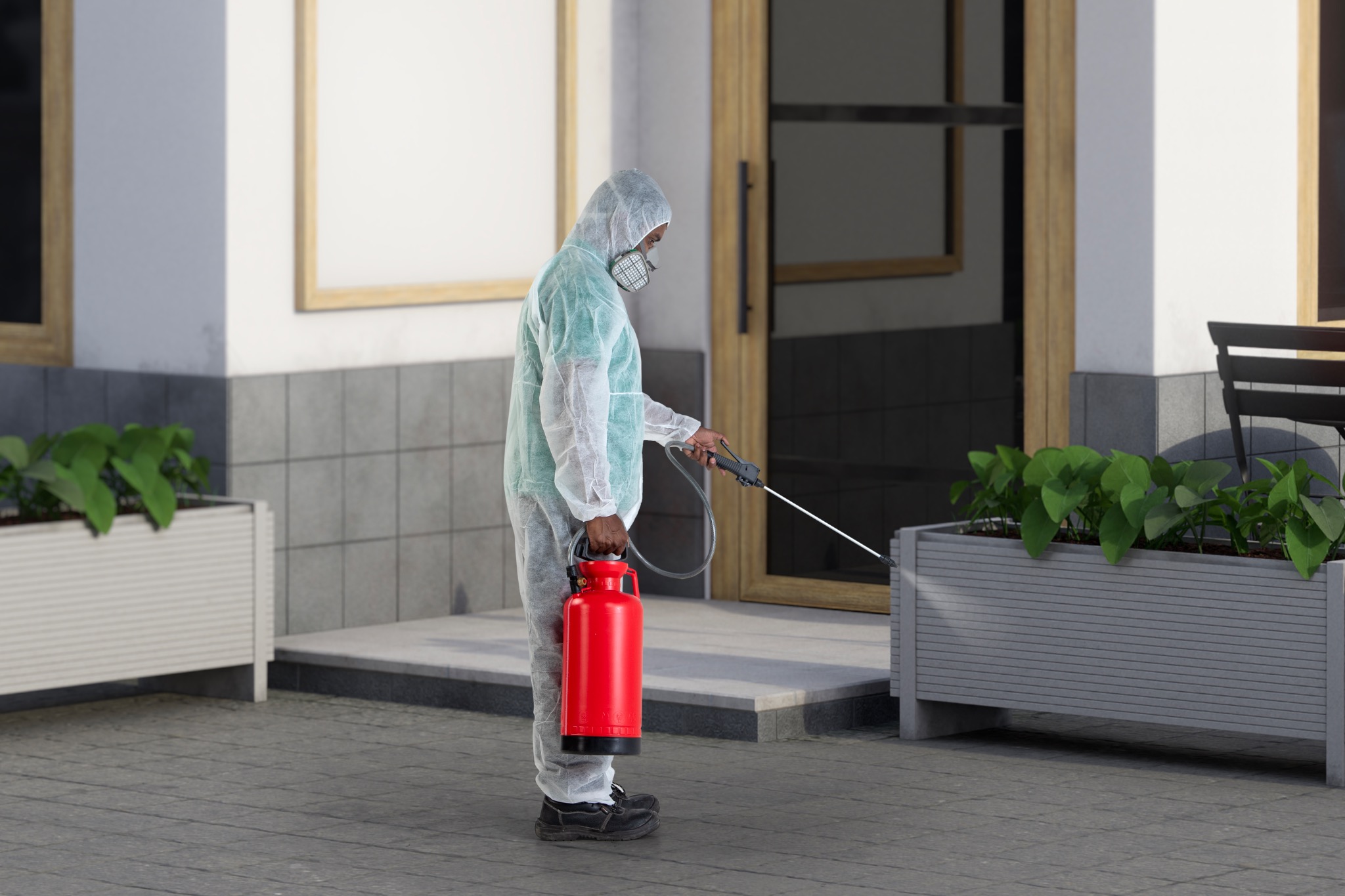 Gulf Eastern Group pest control service in progress